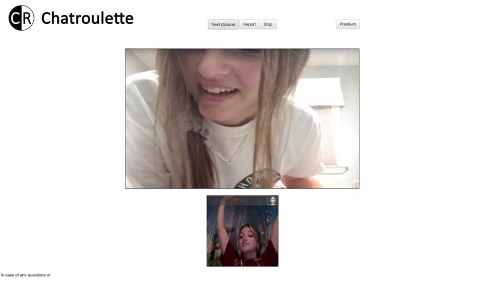 Roullette chat Chatroulette USA