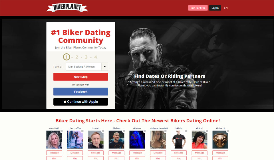 Biker Planet Review: Great Dating Site?