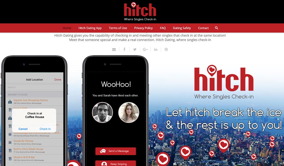 Hitch dating app ratings information