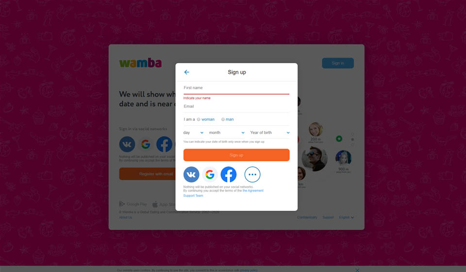 WAMBA Site ul gratuit de dating