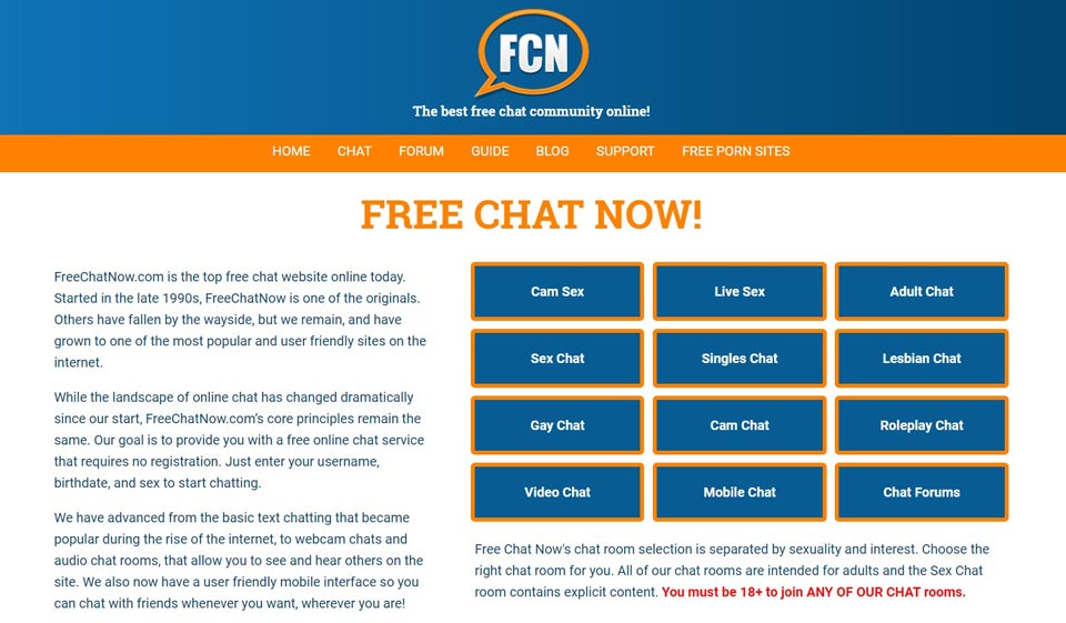 FCN chat Recenze 2024
