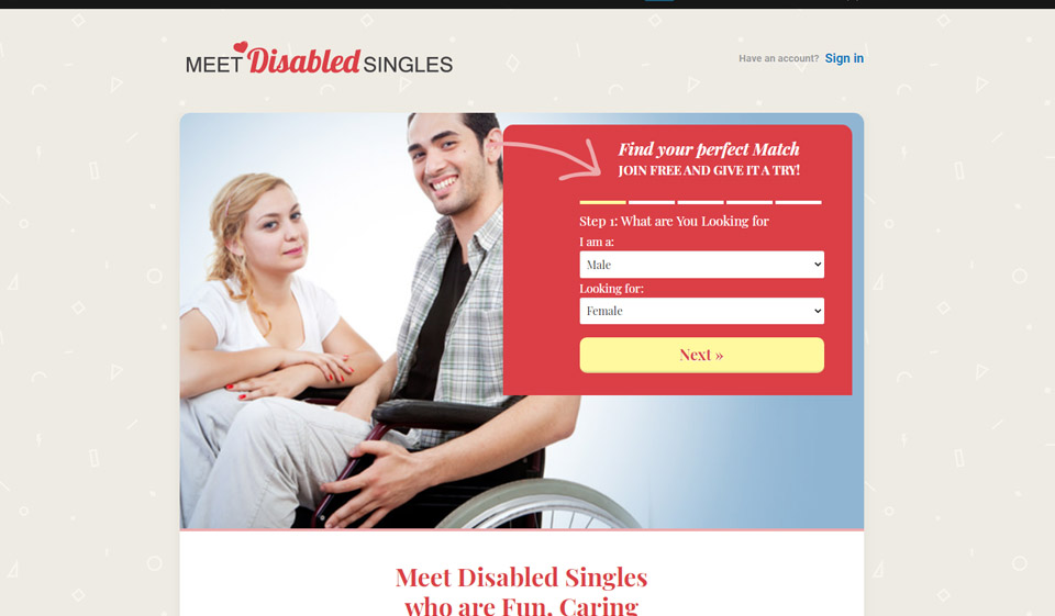 Dating sites for handicapped