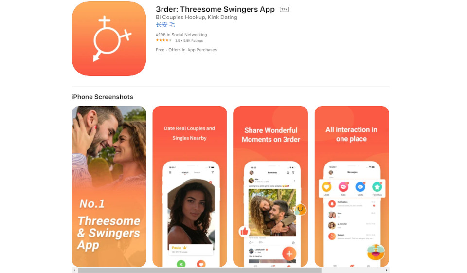 3Fun - Threesome Dating for Couples & Singles 2.9.0 APKs
